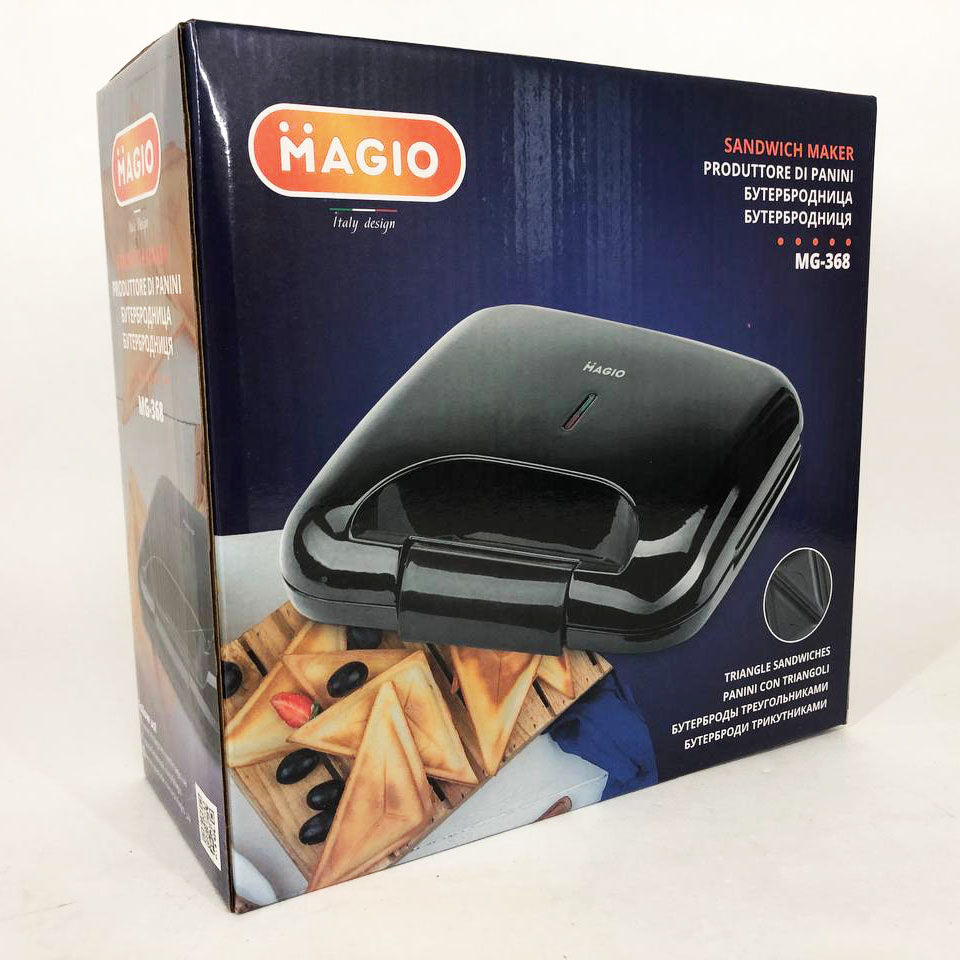 Бутербродница Magio MG-368, электрическая сэндвичница, бутербродница электрическая