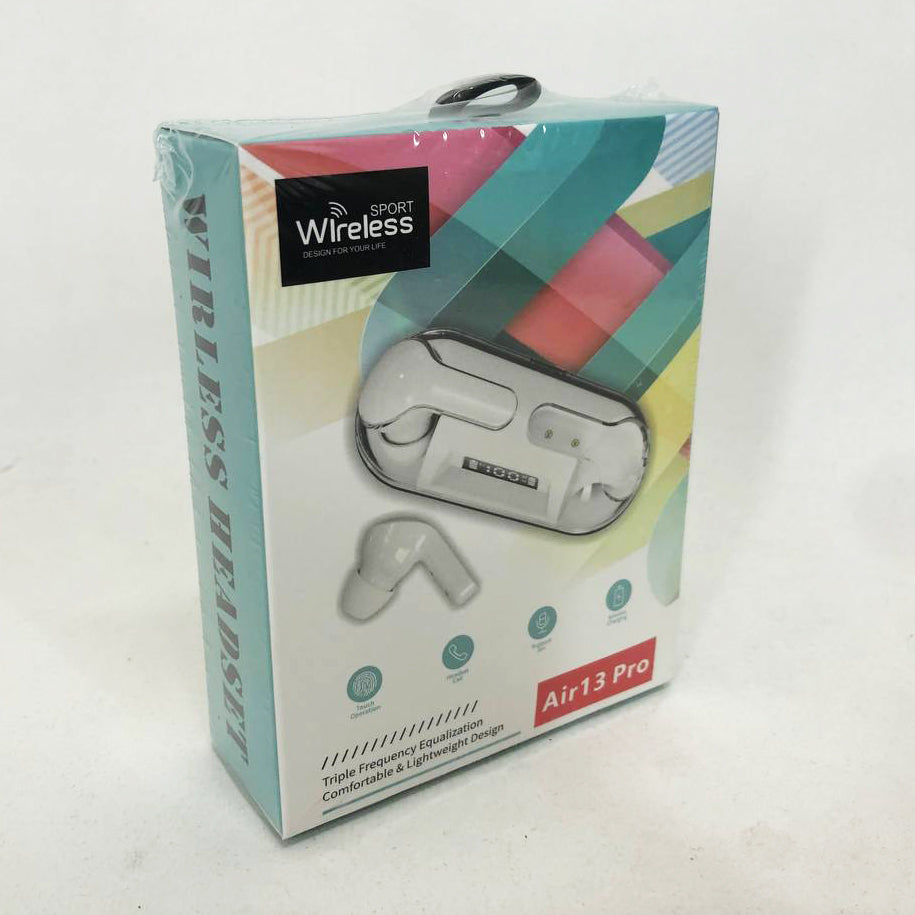 Беспроводные наушники Air13 Pro Bluetooth сенсорные с шумопоглощением, наушники для бега