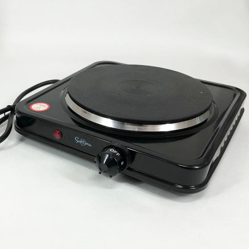 Плита электрическая Suntera SP-1930, плита бытовая, плита домашняя. Цвет: черный