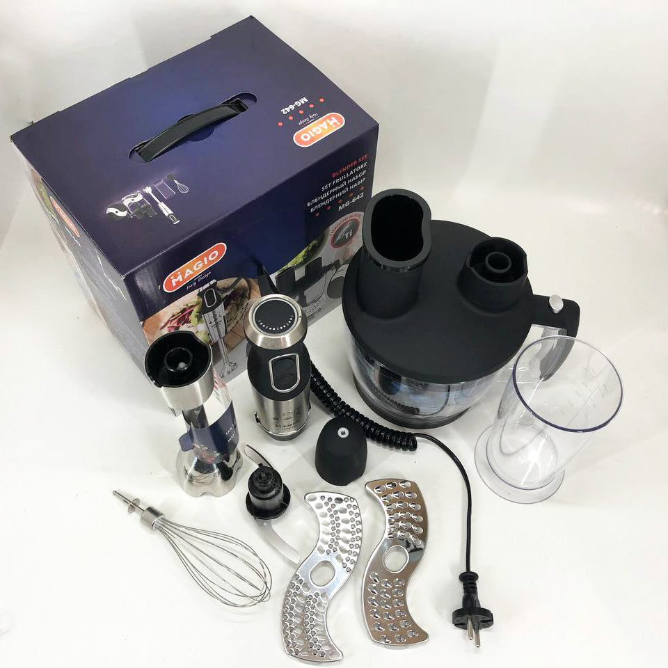 Блендер MAGIO MG-642, блендер для детского пюре, блендер для дома, блендер для кухни, электрический