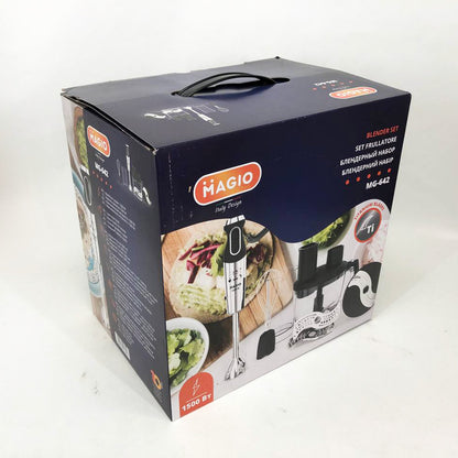 Блендер MAGIO MG-642, блендер для детского пюре, блендер для дома, блендер для кухни, электрический