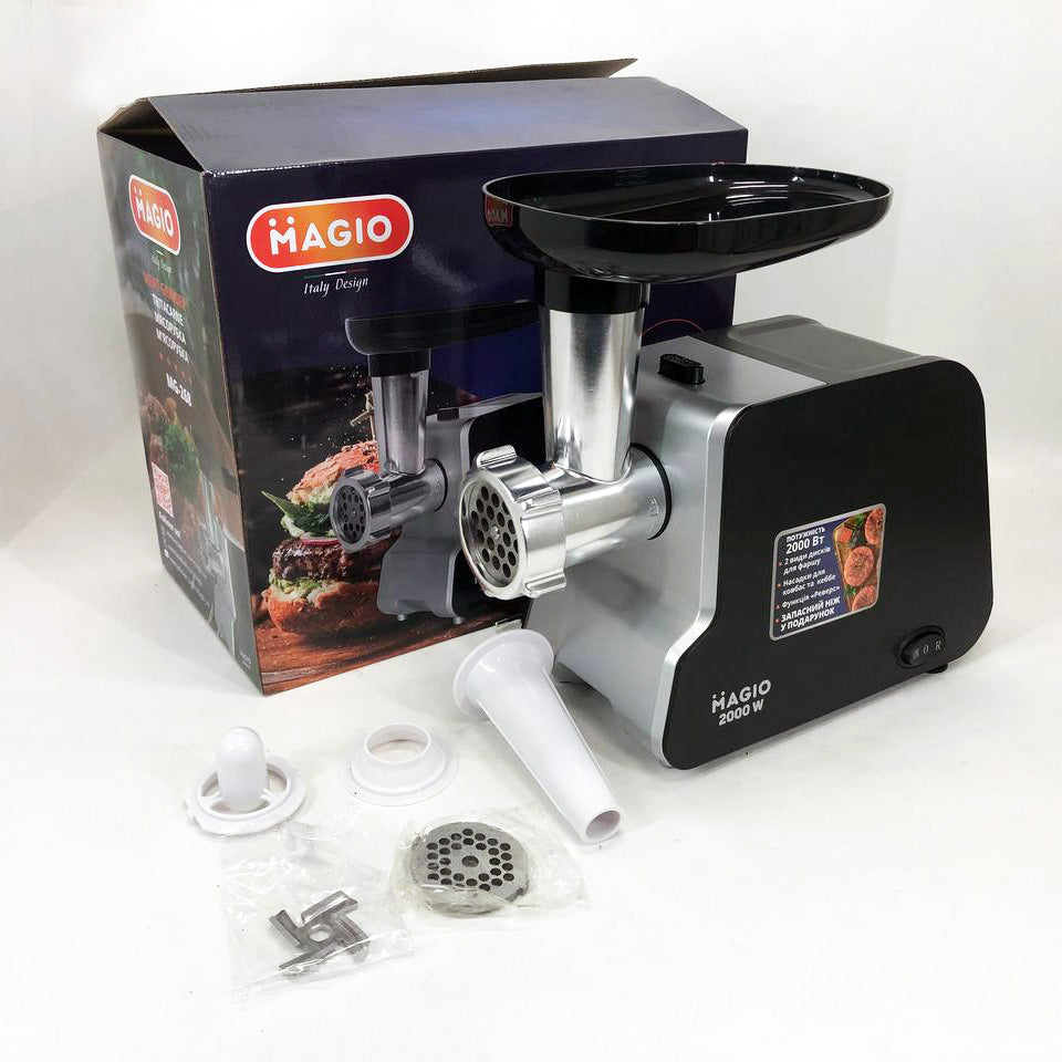 Мясорубка Magio MG-268 N 2000 Вт мясорубка для мяса электромясорубка для шинковки электромясорубка для дома