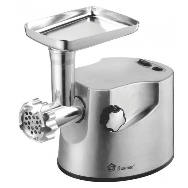 Профессиональная мясорубка DOMOTEC MS-2021S из нержавеющей стали 3000 Вт, мясорубка электрическая металл