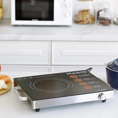 Настольная плита электрическая инфракрасная MAGIO MG-442 1500 Вт, электроплита инфракрасная настольная