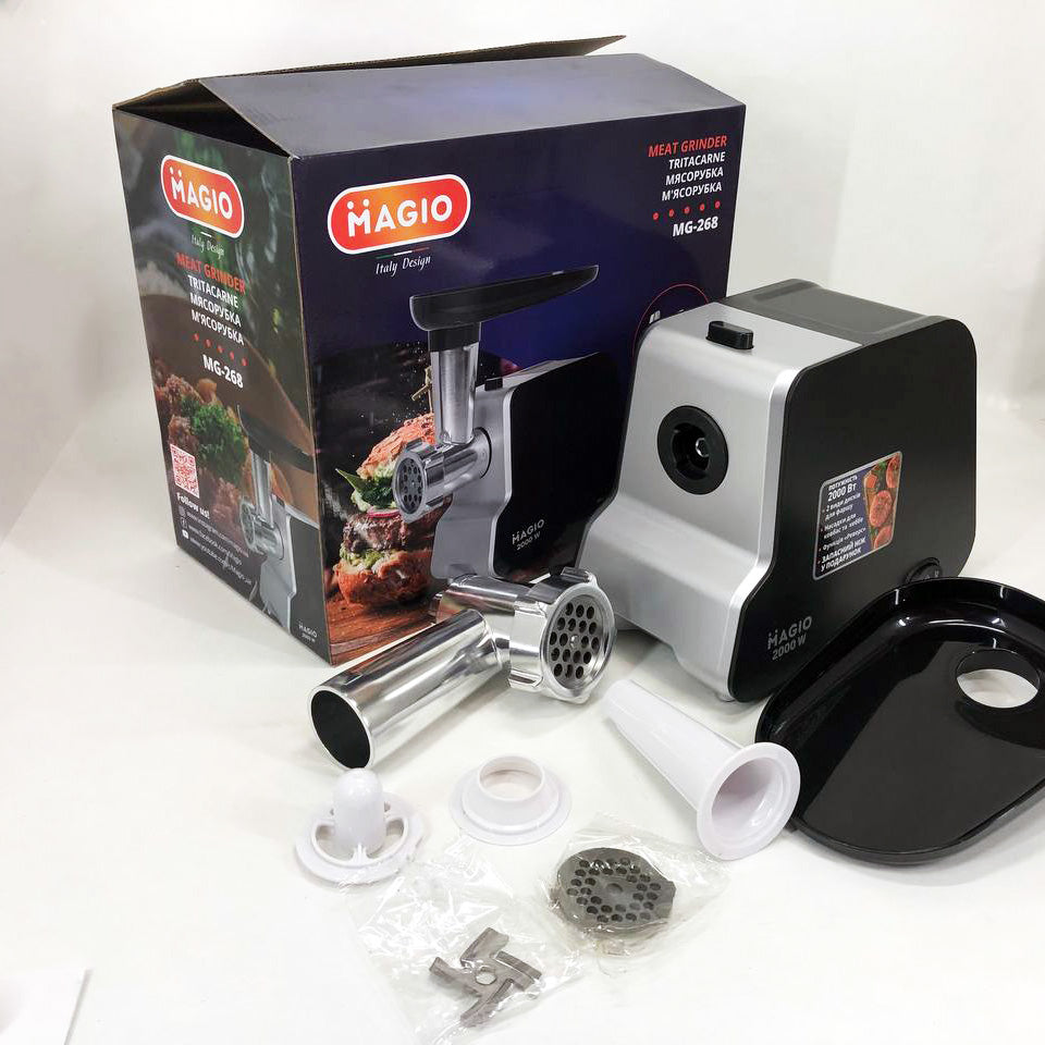Мясорубка Magio MG-268 N 2000 Вт мясорубка для мяса электромясорубка для шинковки электромясорубка для дома