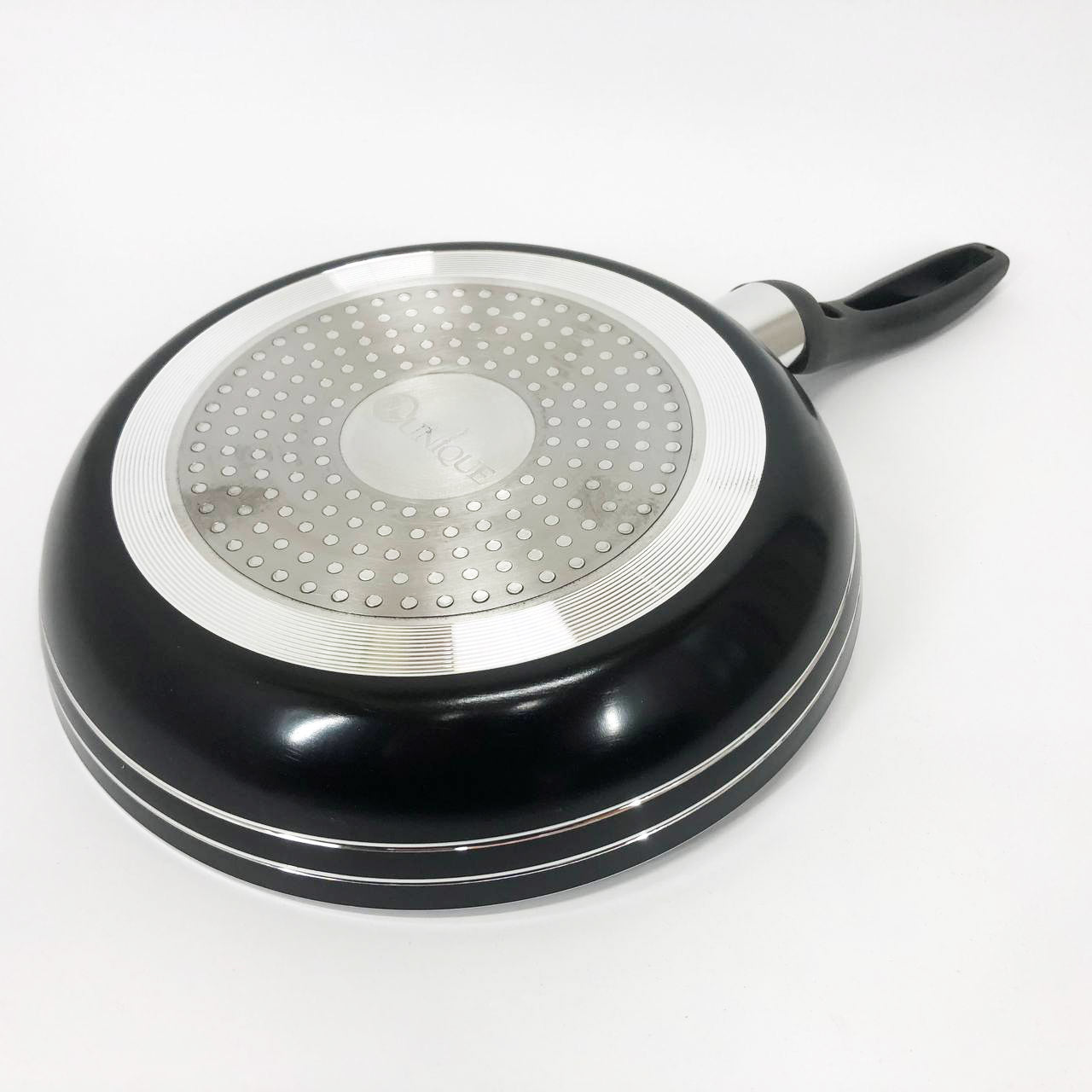 Сковорода 22 см темный мрамор UNIQUE UN-5153 | Антипригарная сковорода | Мраморная сковорода