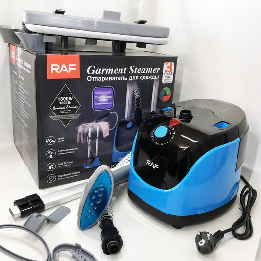 Отпариватель вертикальный для одежды со стойкой RAF R.3038 1800 W. Цвет: синий