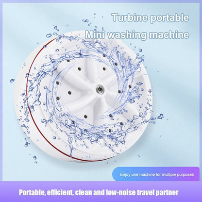 Портативная ультразвуковая стиральная машина мини машинка для стирки белья usb, Малогабаритная машина