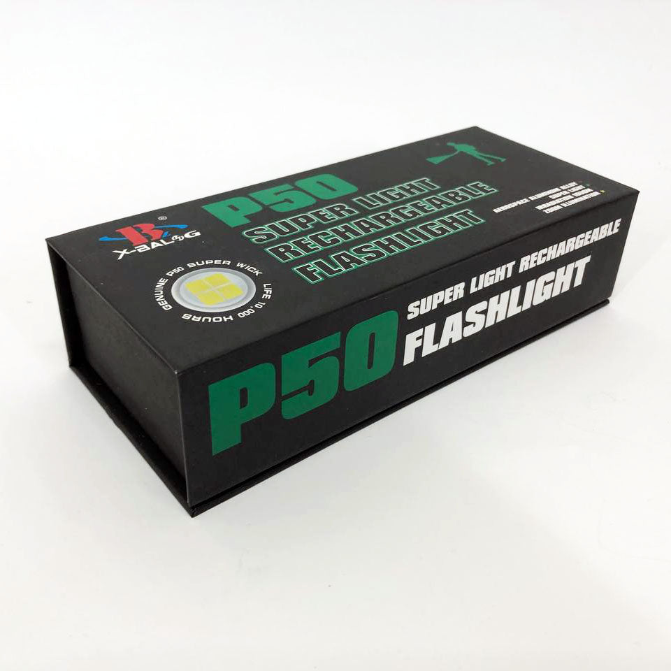 Фонарик ручной тактический Bailong BL-Z01-P50, сверхмощный фонарик, тактические фонари для охоты