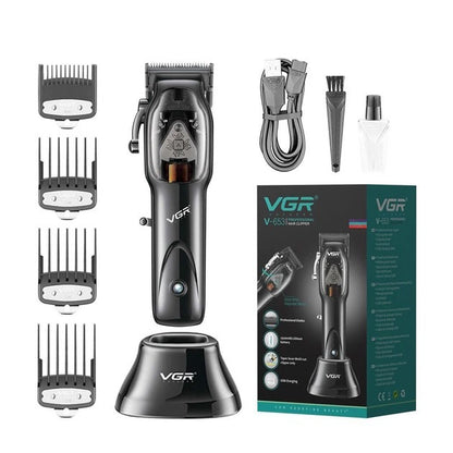 Машинка для стрижки волос VGR Hair Clipper V-653 Voyager, беспроводная электробритва, для дома
