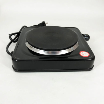 Плита електрична Suntera SP-1920, електроплита для дачі, електроплита 1000 w. Колір: чорний