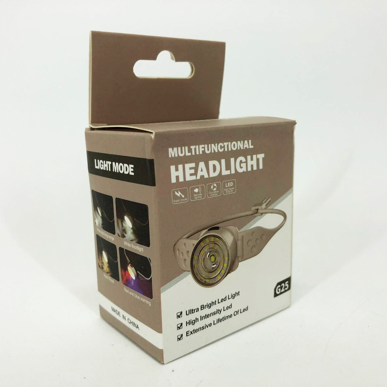 Фонарь налобный G25-XPG+30SMD(white+yellow+red-blue), Мощный фонарь на голову, фонарь для автомеханика