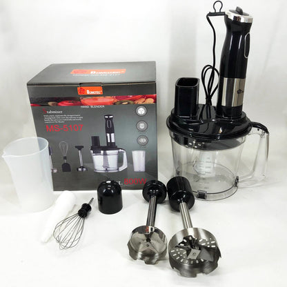 Блендер погружной многофункциональный 6 в 1 Domotec MS-5107 800 Вт, Мощный блендер для дома