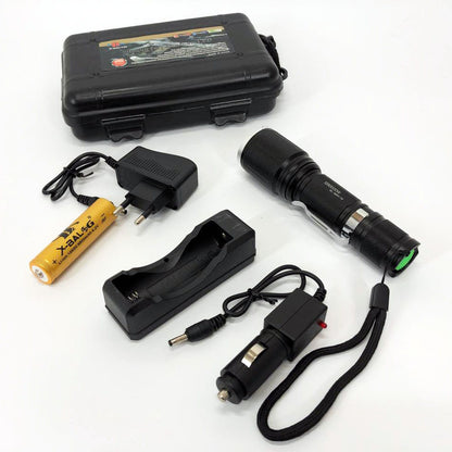 Тактический фонарь Bailong BL-1860-T6, фонарик police оригинал, мощный карманный фонарик