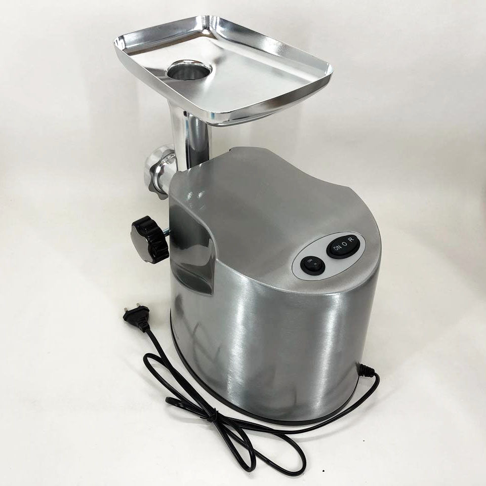 Профессиональная мясорубка DOMOTEC MS-2021S из нержавеющей стали 3000 Вт, мясорубка электрическая металл
