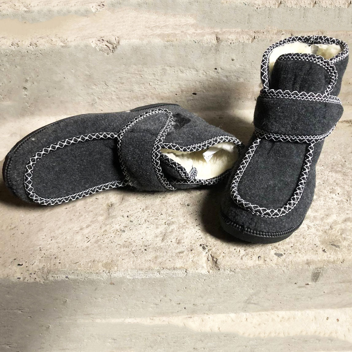 Черевики жіночі хутряні утеплені з застібкою 38 розмір, Жіночі зимові черевики з повсті