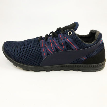 Летние кроссовки мужские сетка 41 размер. Кроссовки, молодежные мужские летние кроссовки. Модель 68225. Цвет: синий