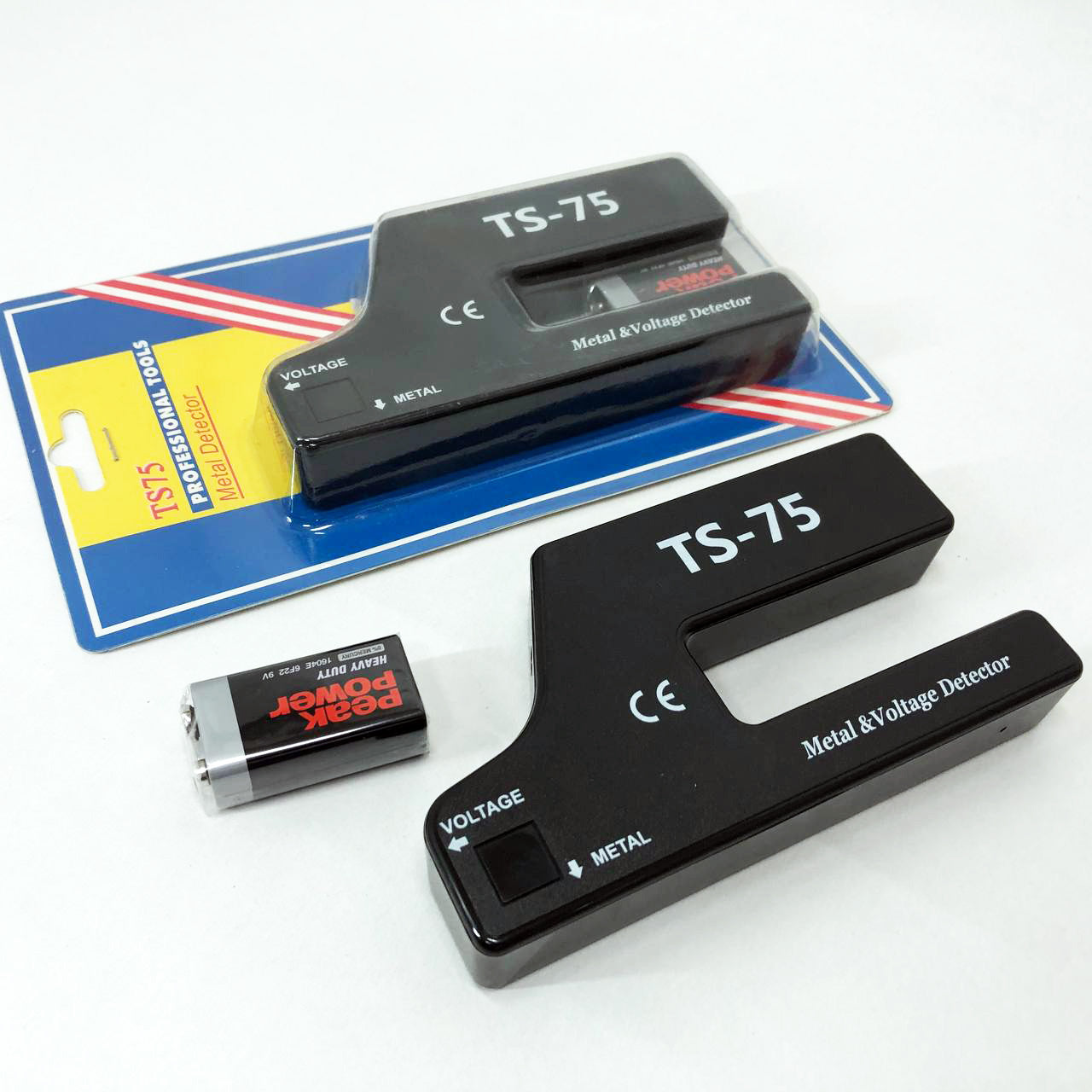Детектор проводки и металла TS-75 детектор вольтажа металлодетектор