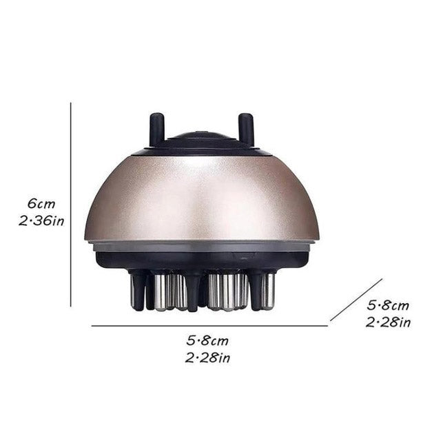Расческа для ухода за волосами, массажный аппликатор для лечебных масел 30мл
