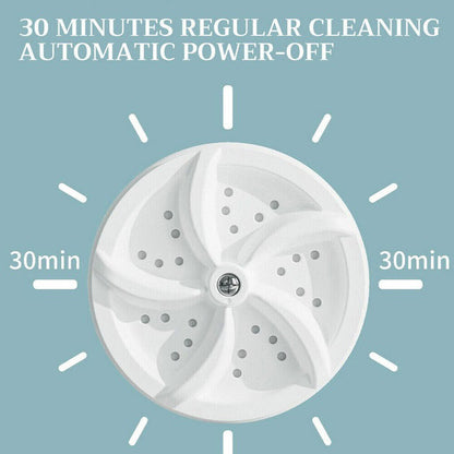 Портативная ультразвуковая стиральная машина мини машинка для стирки белья usb, Малогабаритная машина