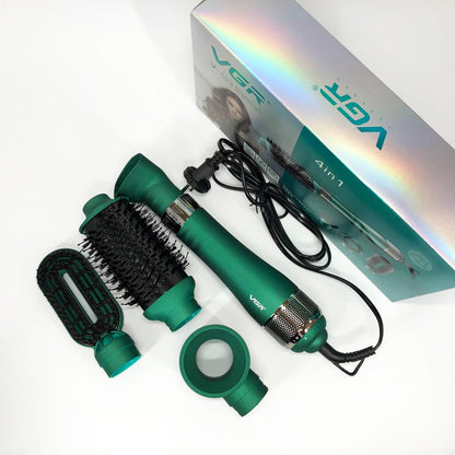 Фен-щетка VGR V-493 Мультистайлер 4в1 с насадками 1000 Вт профессиональный воздушный Браш Стайлер