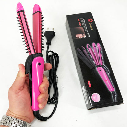 Щипцы для выравнивания, гофре, локоны, расческа с покрытием DOMOTEC MS-4906 3в1