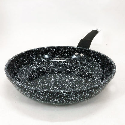 Сковорода UNIQUE UN-5104 24 см, без крышки, многослойным антипригарным гранитным покрытием