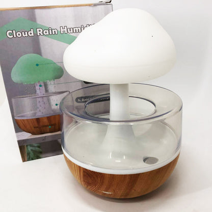 Ночник-увлажнитель с эффектом дождя Cloud Rain Humidifier, Аромадиффузор увлажнитель воздуха для дома