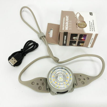 Фонарь налобный G25-XPG+30SMD(white+yellow+red-blue), Мощный фонарь на голову, фонарь для автомеханика