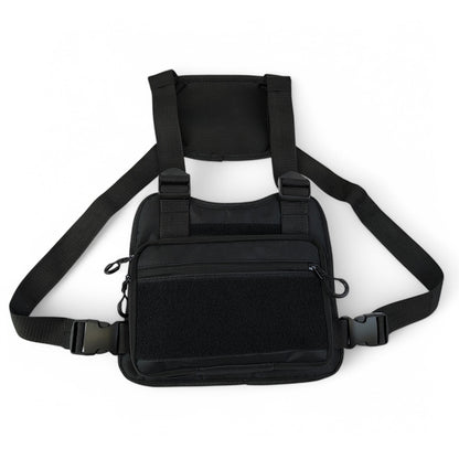 Тактична сумка нагрудна з патч-панеллю, чоловіча розвантажувальна сумка, розвантаження жилет