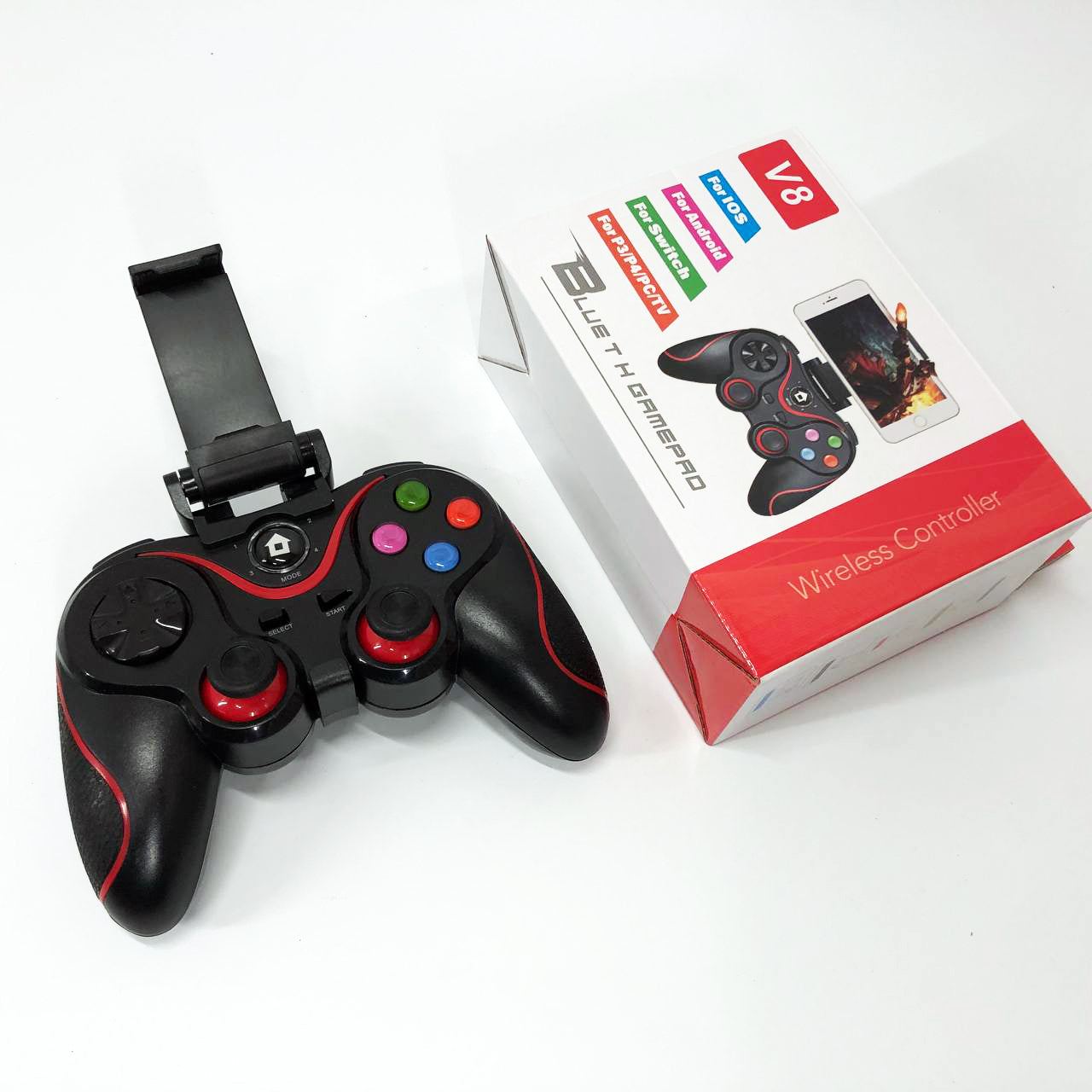 Беспроводной Bluetooth джойстик для смартфона iOS Android UKC Gen Game V8