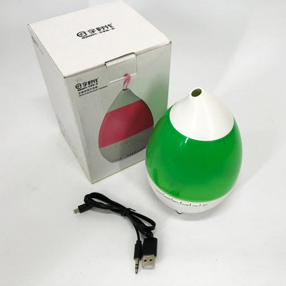 Колонка увлажнитель с диодной подсветкой JT-315, Увлажнитель воздуха для младенца. Цвет: зеленый