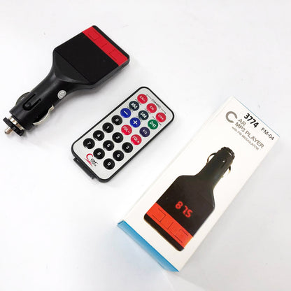 Автомобильный FM-модулятор трансмиттер Fm-04, MP3 Player с пультом дистанционного управления