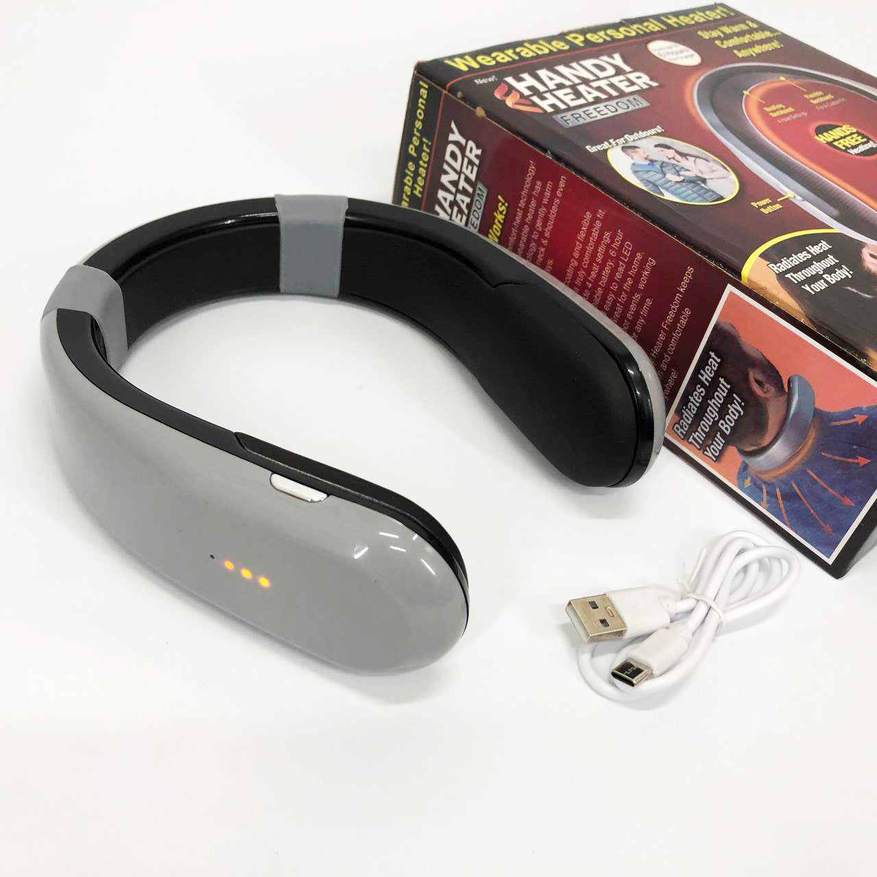 Портативный переносной мини обогреватель для шеи Handy Heater