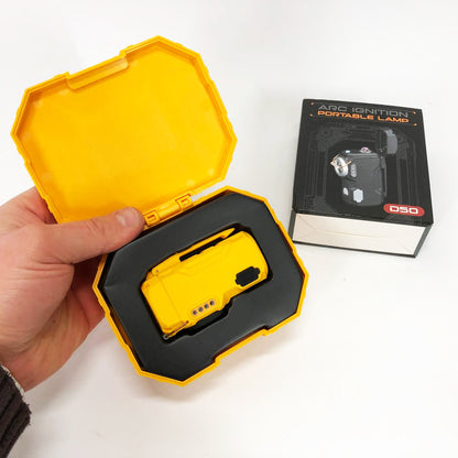 Багатофункціональний армійський ліхтар D50-SMD індикація заряду, запальничка.