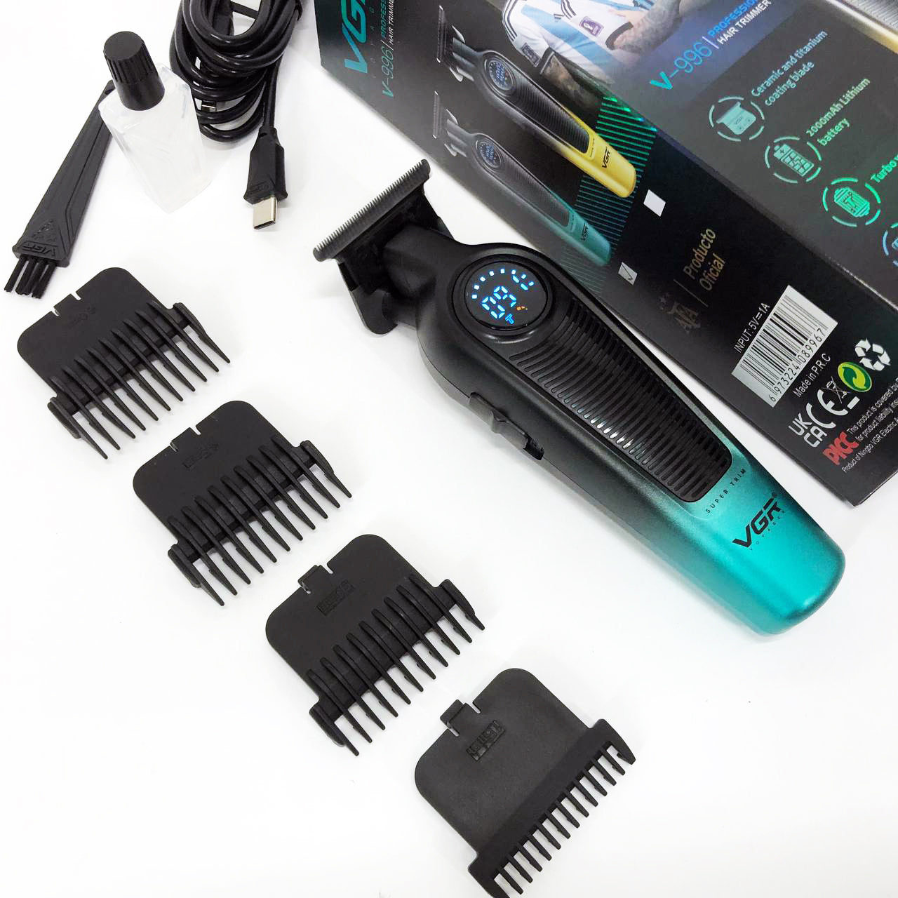 Триммер VGR V-996 GREEN