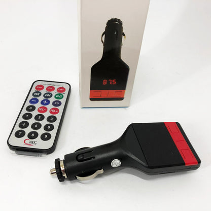 Автомобильный FM-модулятор трансмиттер Fm-04, MP3 Player с пультом дистанционного управления