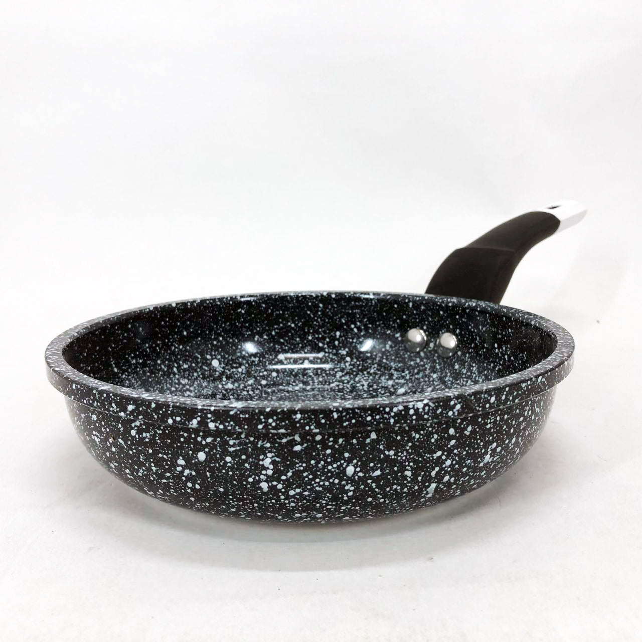 Сковорода с антипригарным покрытием Unique UN-5101 18 см гранит, Сковорода для приготовления на плите