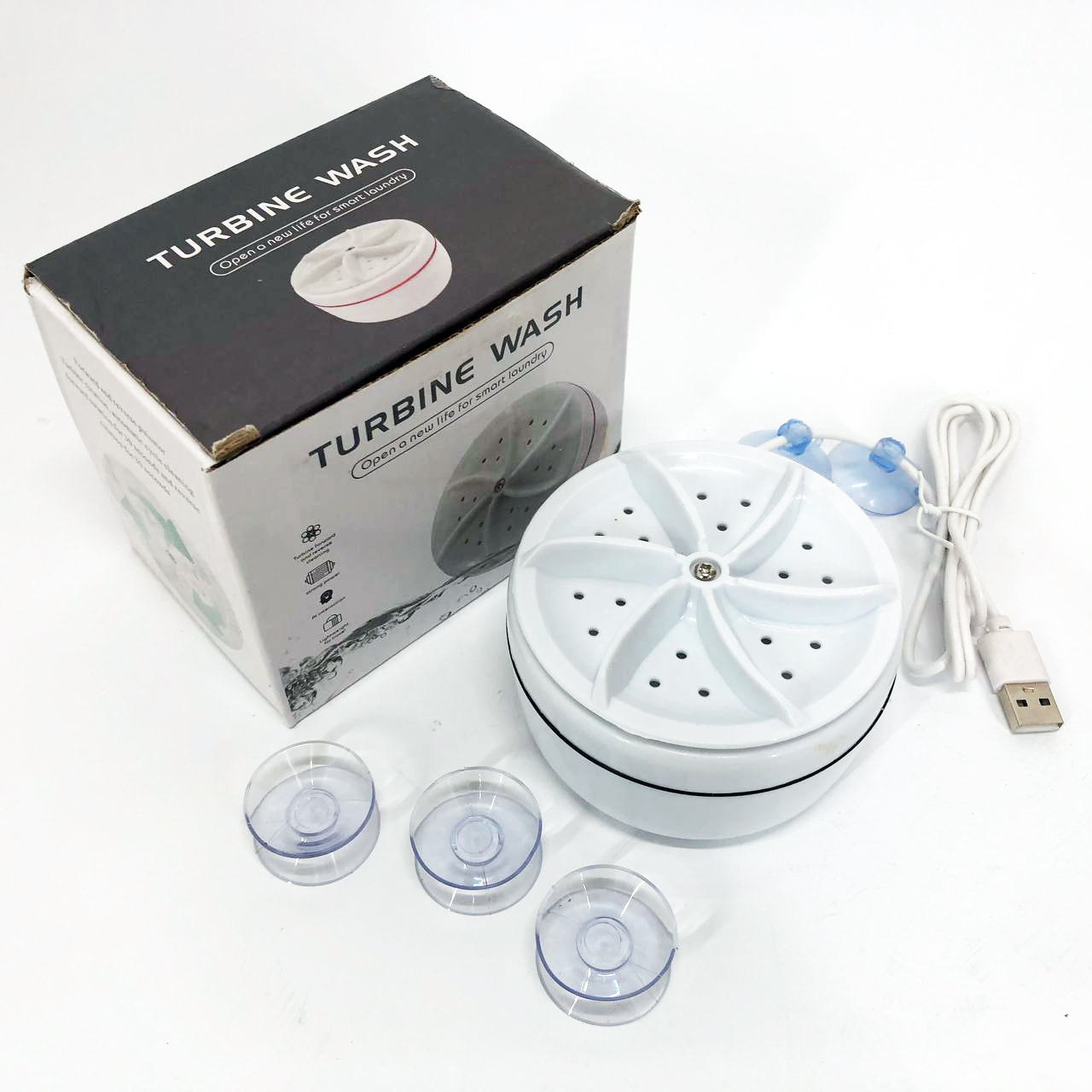 Портативная ультразвуковая стиральная машина мини машинка для стирки белья usb, Малогабаритная машина