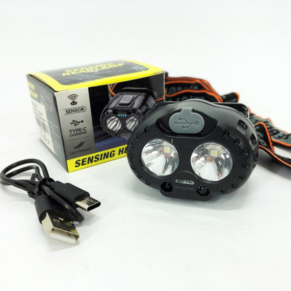 Фонарь налобный Bailong 666-2 XPL, Мощный фонарь на голову, Наголовный фонарь, Надежный налобный фонарь