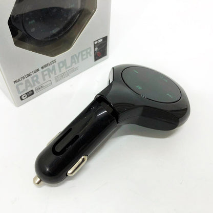 Трансмиттер Автомобильный FM модулятор FM H29 BT, Модулятор для мобильных устройств в авто. Цвет: черный