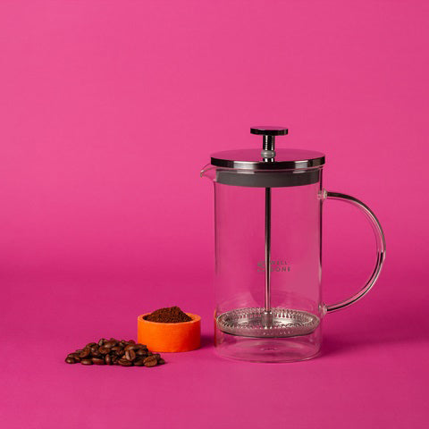 Френч-пресс Well Done WD-8036B из термостойкого стекла 600 мл, Чайник для заваривания трав прозрачный
