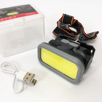 Фонарь налобный YM-309-COB(white+red), Фонарь с разными режимами работы, Сверхмощный налобный фонарь