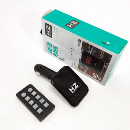 Автомобильный FM трансмиттер Bluetooth HZ H6-12-24V модулятор с microSD, USB, Hands Free + Пульт