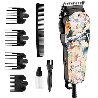 Профессиональная машинка для стрижки волос GEMEI GM-1018, Стильная машинка для стрижки, Тример для бороды