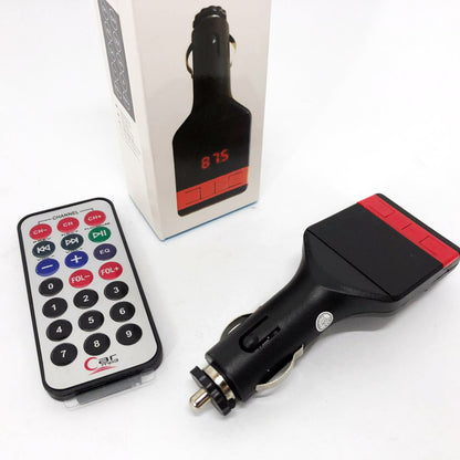 Автомобильный FM-модулятор трансмиттер Fm-04, MP3 Player с пультом дистанционного управления