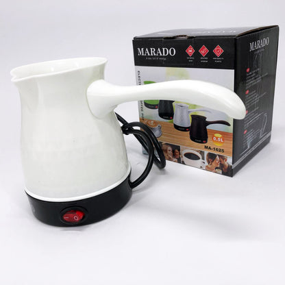 Электрическая турка для кофе Marado MA-1625, Турка для готовки кофе, Турка для заваривания. Цвет: белый