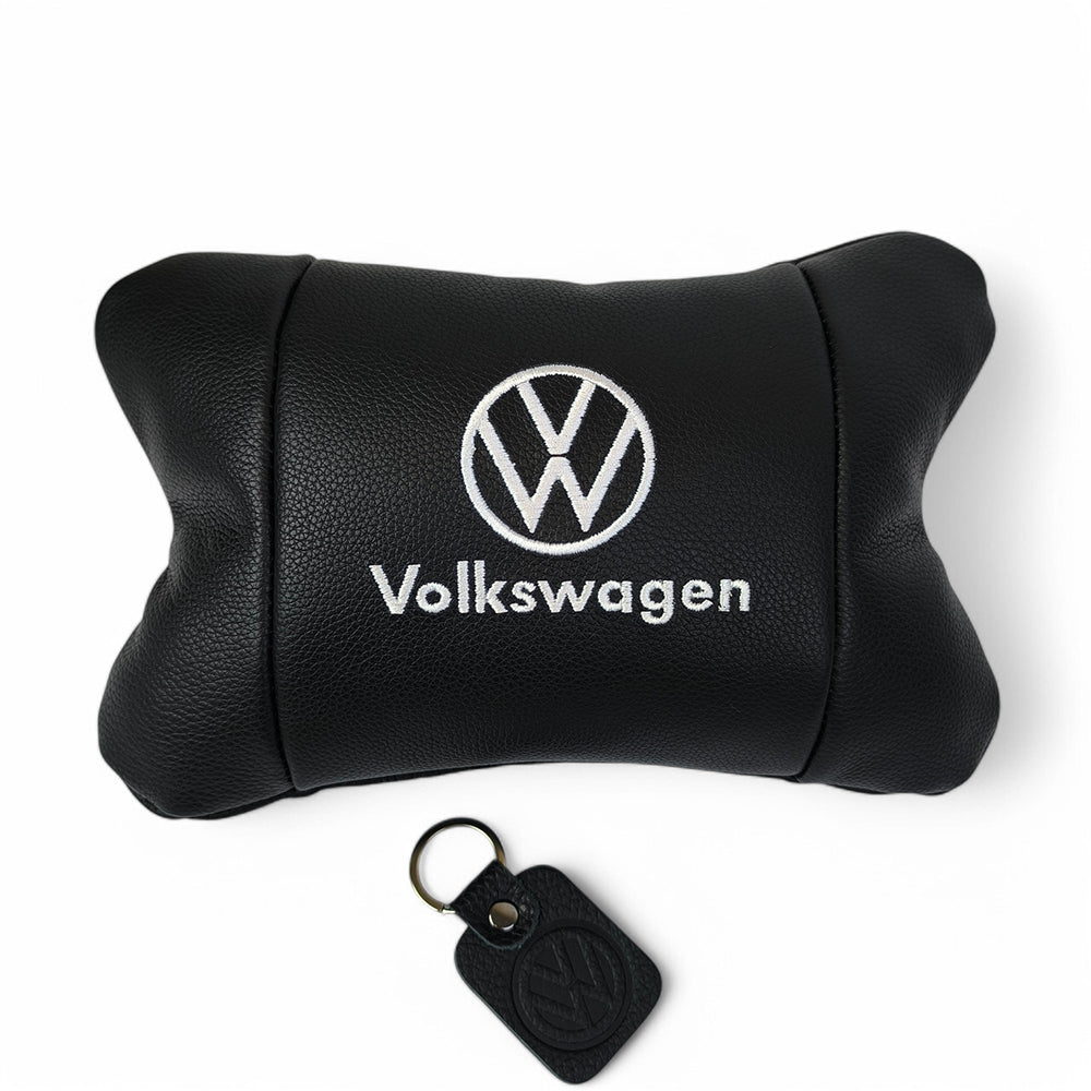 Кожаная подушка на подголовник Volkswagen – ортопедическая для авто