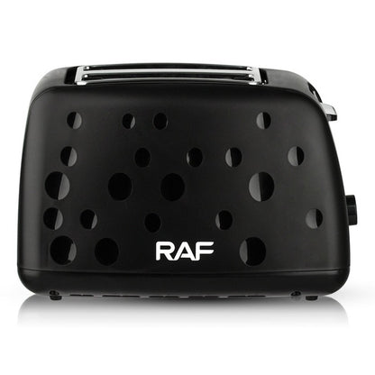Тостер электрический RAF R.502 с 7 регулируемыми уровнями поджарки съемным поддоном для крошек 930 Вт