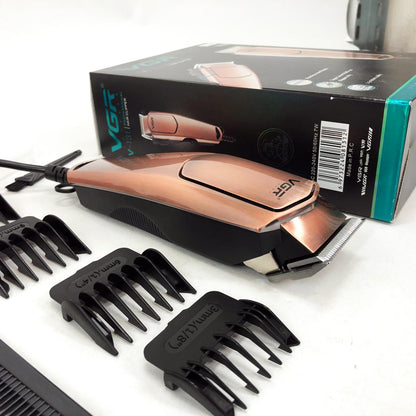 Профессиональная машинка для стрижки волос VGR V-131 триммер проводной, Электробритва для стрижки головы